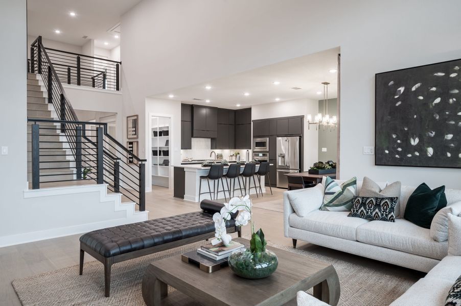 Representative furnished interior of a home built from the Barnhart by Tri Pointe Homes in Pecan Ridge, Fulshear (Image 35). Representative furnished interior of a home built from the Barnhart by Tri Pointe Homes in Pecan Ridge, Fulshear (Image 35).