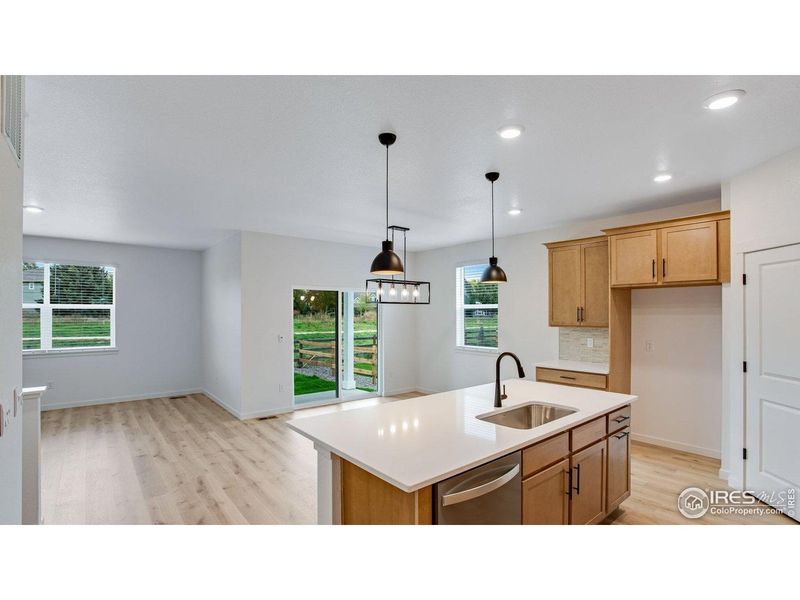 Furnished interior view inside a new home in Hansen Farm, Fort Collins (Image 4).