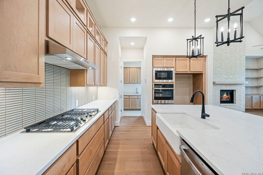 Furnished interior view inside a new home in Mont Blanc, Schertz (Image 10).