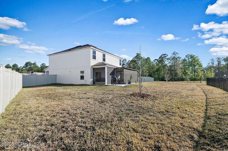 Exterior details and patio area of a home in Dorado at Entrada, St. Augustine (Image 22).