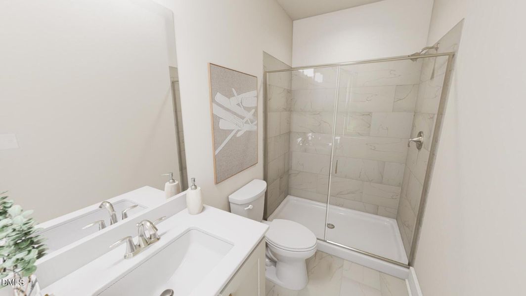 Walk In Shower - London Fog Interior