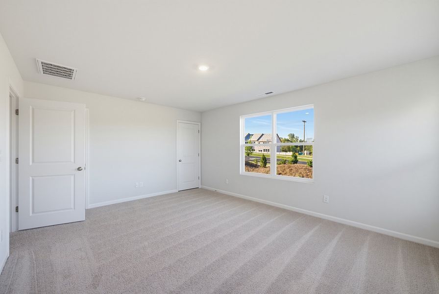 Spacious, unfurnished interior of a new home in Sweetbrier, Durham (Image 25). Spacious, unfurnished interior of a new home in Sweetbrier, Durham (Image 25).