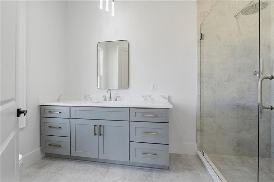 Furnished interior view inside a new home in , Bethlehem (Image 6).