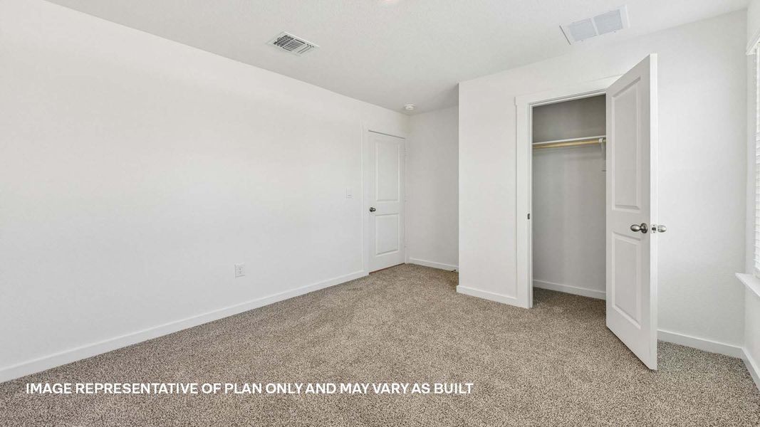 Spacious, unfurnished interior of a new home in Trails at Wildhorse, Austin (Image 24). Spacious, unfurnished interior of a new home in Trails at Wildhorse, Austin (Image 24).