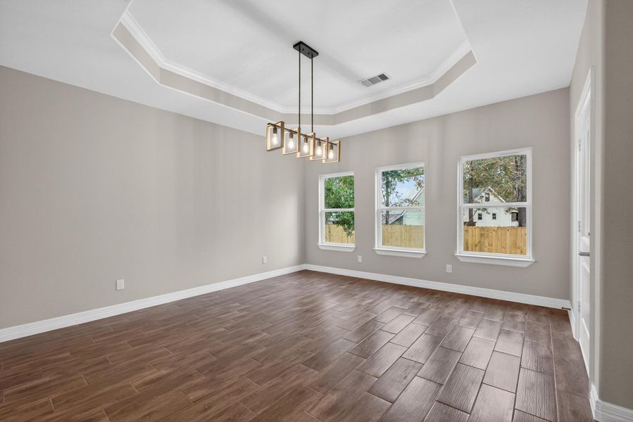 Spacious, unfurnished interior of a new home in , Willis (Image 22).