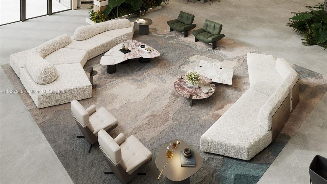 Furnished interior view inside a new home in , Southwest Ranches (Image 11).