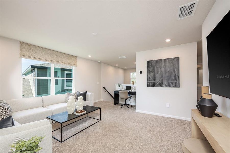 Furnished interior view inside a new home in Sanderling, Palmetto (Image 19).