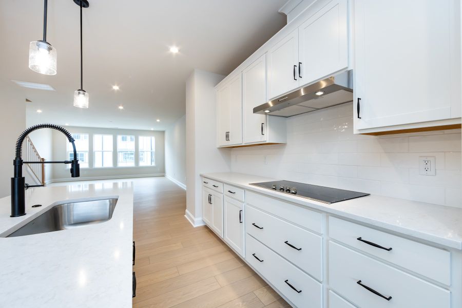 Furnished interior view inside a new home in Bellflower, Charlotte (Image 11).