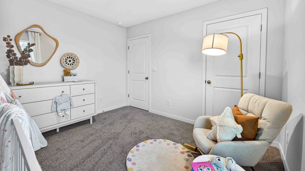 Furnished interior view inside a new home in The Falls at Newton, Newton (Image 23).