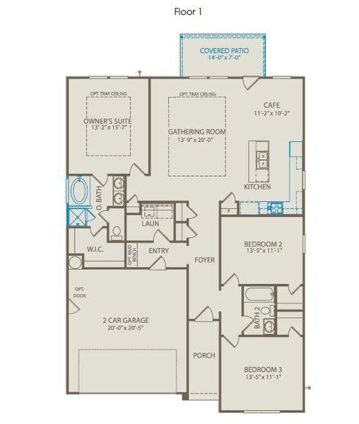 The Parker Floor Plan