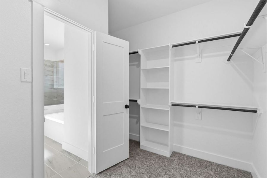 Furnished interior view inside a new home in Hunters Crossing, Sealy (Image 8).