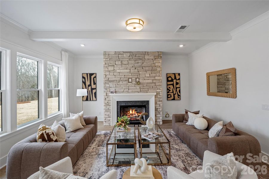 Furnished interior view inside a new home in , Wesley Chapel (Image 6).