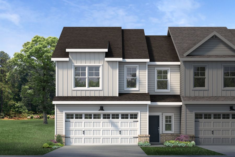 Representative exterior photo of a completed home built from the The Birmingham by Cothran Homes in Miller Park, Greenville, SC (Image 6).