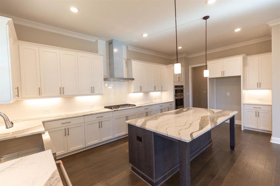 Furnished interior view inside a new home in Waterhaven, Cumming (Image 15).