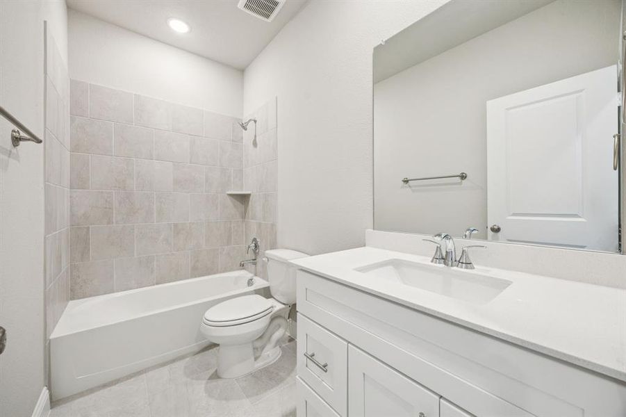 Furnished interior view inside a new home in Venetian, Weston (Image 7).