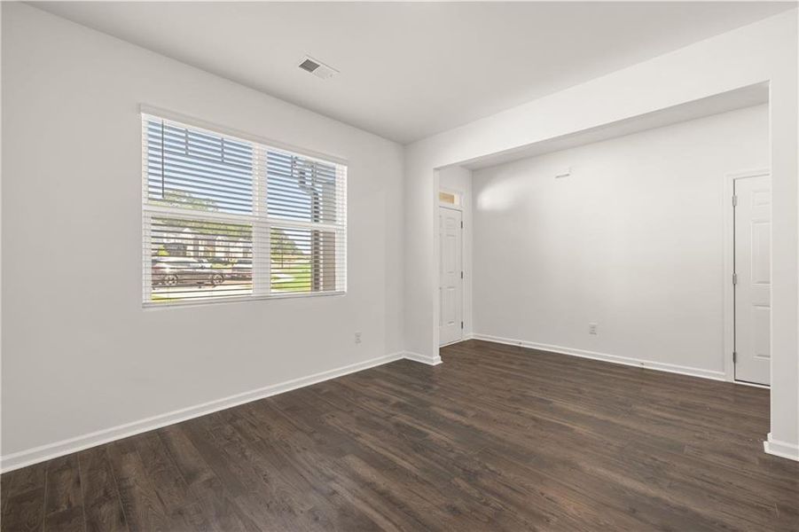 Spacious, unfurnished interior of a new home in The Reserve at Calcutta, Stockbridge (Image 10).