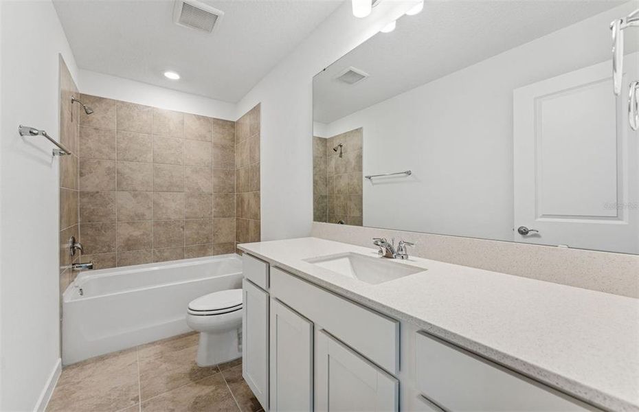 Furnished interior view inside a new home in Twisted Oaks, Wildwood (Image 7).