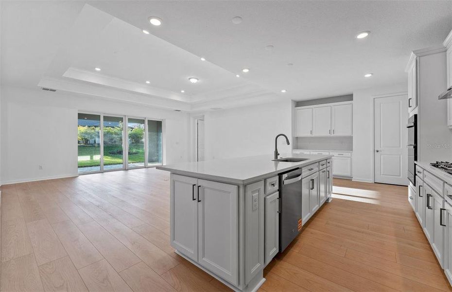 Furnished interior view inside a new home in Waterset, Apollo Beach (Image 7). Furnished interior view inside a new home in Waterset, Apollo Beach (Image 7).