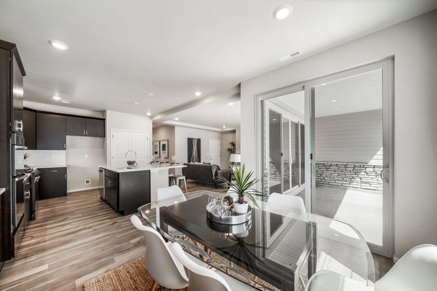 Furnished interior view inside a new home in The Reserve at Green Valley Ranch, Aurora (Image 10).