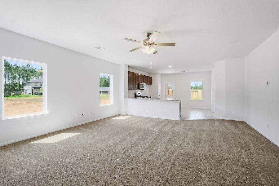 Spacious, unfurnished interior of a new home in Magnolia Springs, Montgomery (Image 48).