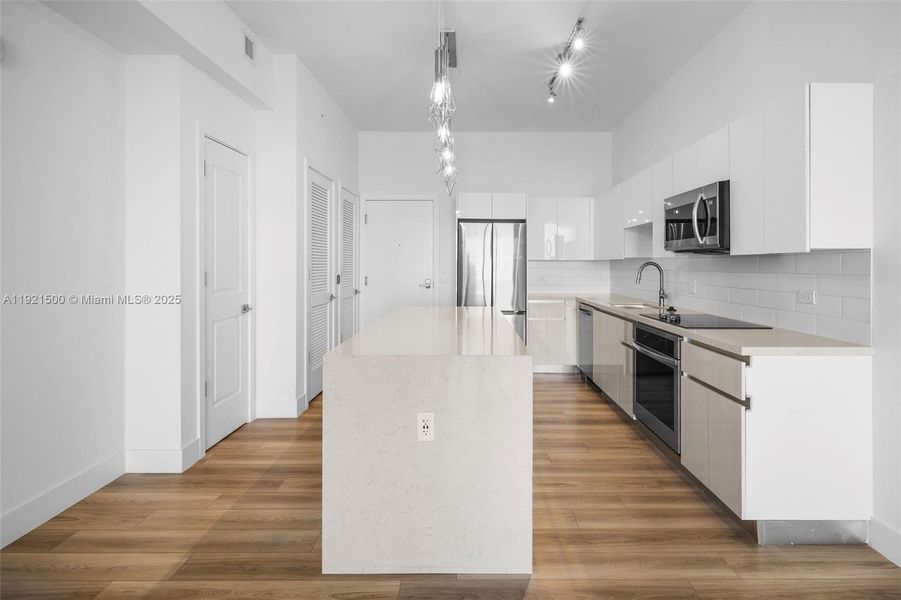 Furnished interior view inside a new home in , Hallandale Beach (Image 9). Furnished interior view inside a new home in , Hallandale Beach (Image 9).