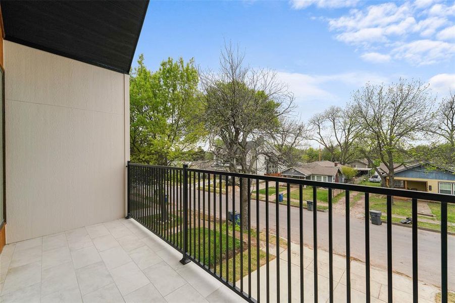 Exterior details and patio area of a home in , Dallas (Image 27).