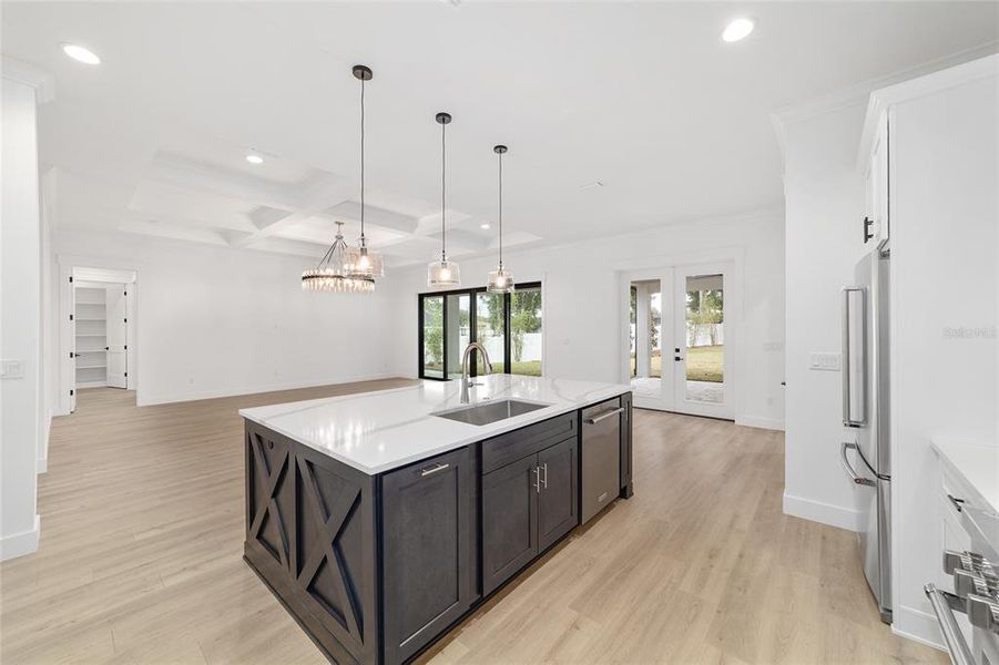 Furnished interior view inside a new home in , Ocala (Image 15).