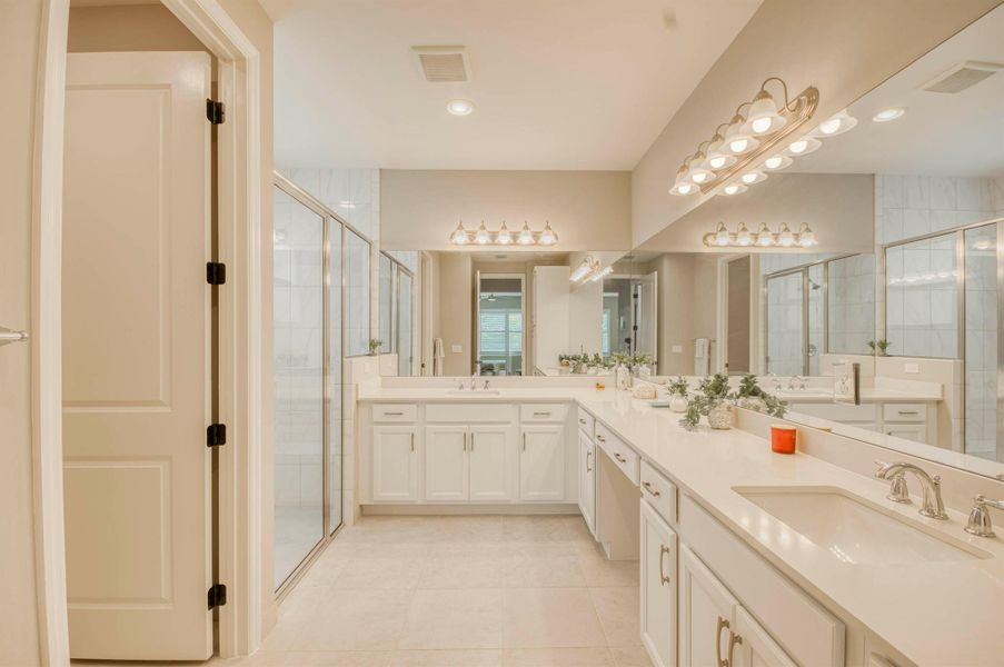 Furnished interior view inside a new home in , Port St. Lucie (Image 7).