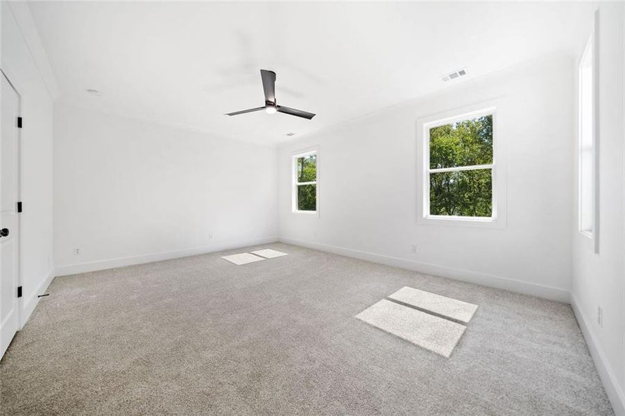 Spacious, unfurnished interior of a new home in , Marietta (Image 24).