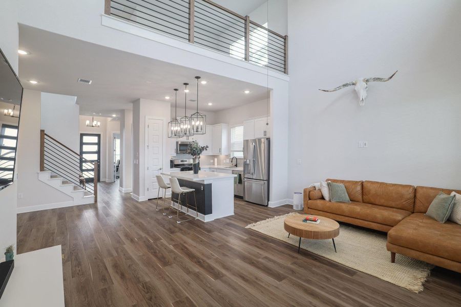 Furnished interior view inside a new home in , Austin (Image 19).