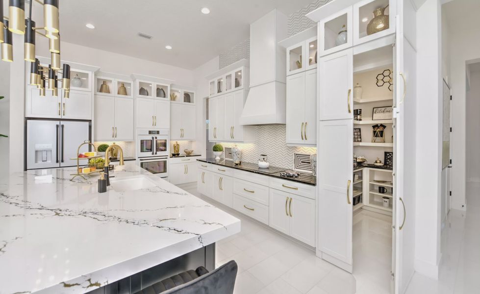 Furnished interior view inside a new home in Woodhaven, Port Orange (Image 10).