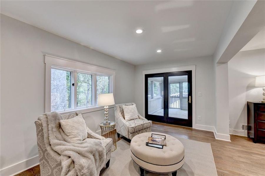 Furnished interior view inside a new home in , Atlanta (Image 16).