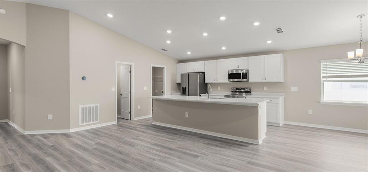 Furnished interior view inside a new home in Stonebridge North, Zephyrhills (Image 6).