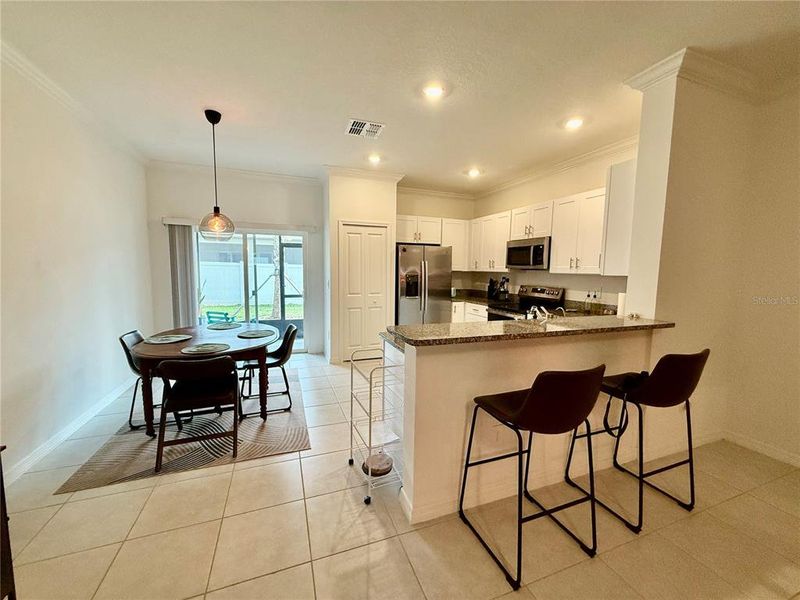 Furnished interior view inside a new home in , Zephyrhills (Image 8).