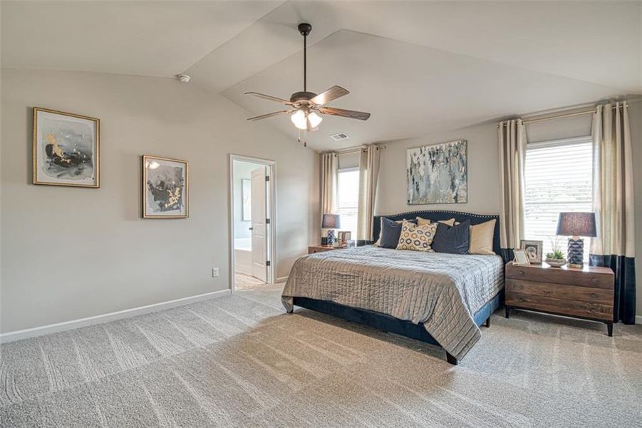 Furnished interior view inside a new home in Towne Center, Hampton (Image 10).