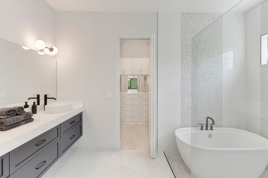 Representative furnished interior of a home built from the Inlet by CC Homes in Maple Ridge, Ave Maria (Image 5).