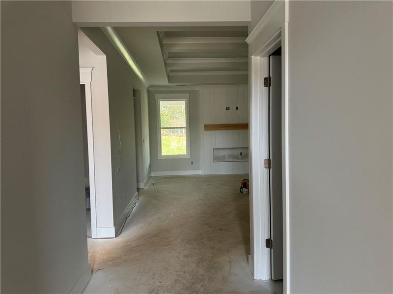 In-progress construction of a new home in Rosewood Lake Preserve, Hoschton, GA (Image 11).