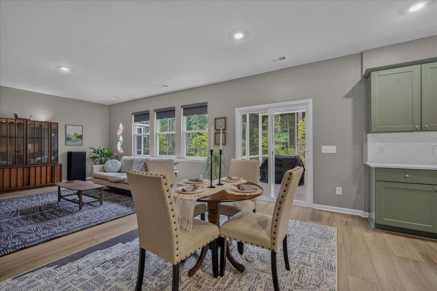 Furnished interior view inside a new home in Limehouse Village: Arbor Series, Summerville (Image 18).