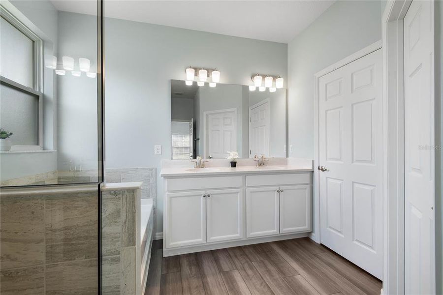 Furnished interior view inside a new home in Sawmill Creek at Palm Coast Park, Palm Coast (Image 11). Furnished interior view inside a new home in Sawmill Creek at Palm Coast Park, Palm Coast (Image 11).