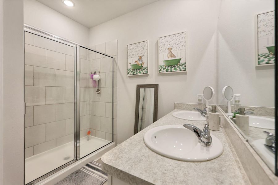 Furnished interior view inside a new home in , Porter (Image 13).