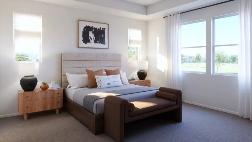 Furnished interior view inside a new home in The Estates Collection at Talon Pointe, Thornton (Image 7).