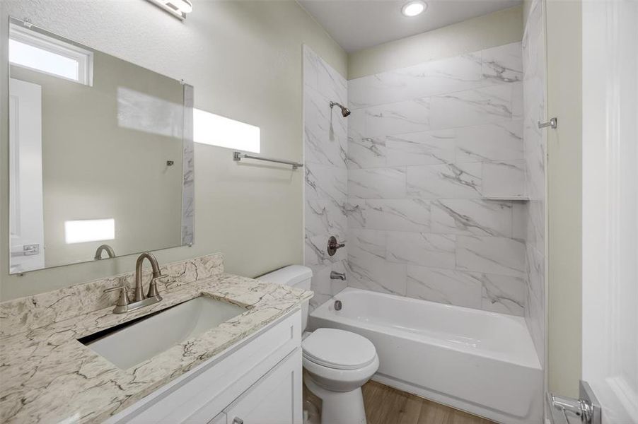 Furnished interior view inside a new home in , Fort Worth (Image 13).