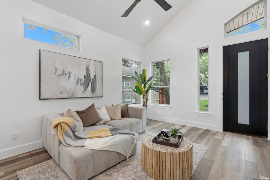 Furnished interior view inside a new home in , San Antonio (Image 8).