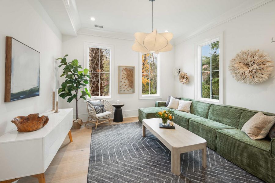 Furnished interior view inside a new home in , Mount Pleasant (Image 12).