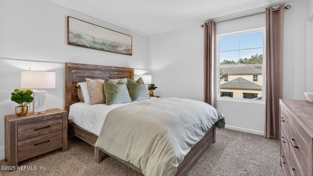 Furnished interior view inside a new home in Liberty Cove, Yulee (Image 19).