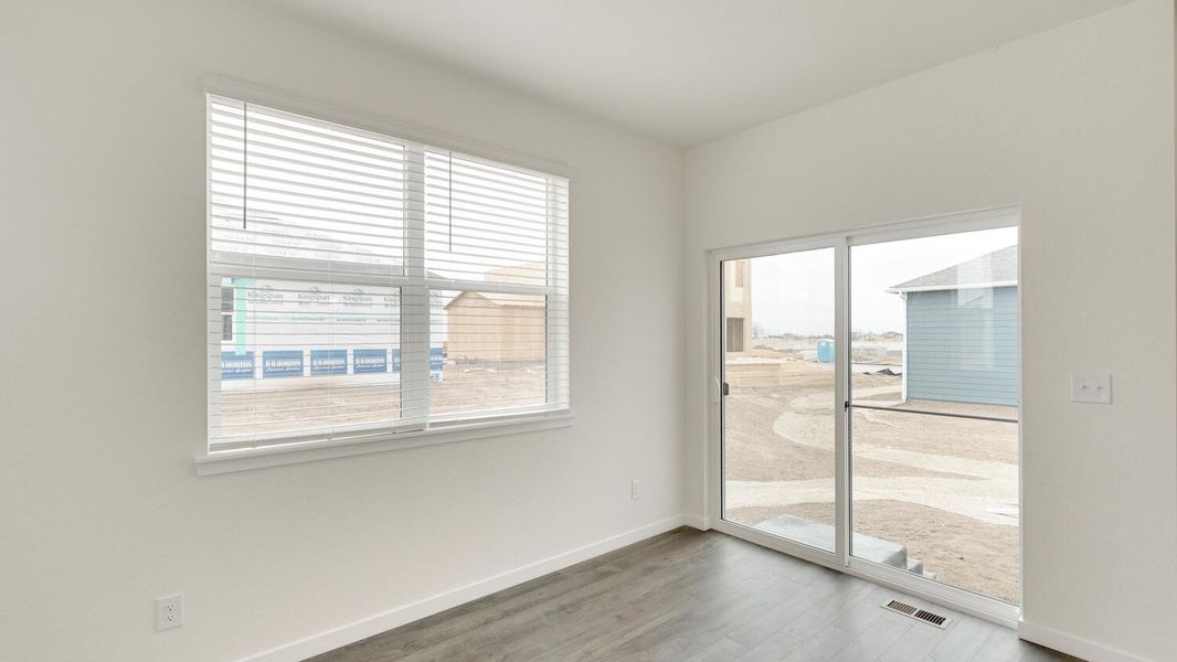 Representative unfurnished interior of a home built from the Cabral by D.R. Horton in The Ridge at Lorson Ranch, Colorado Springs (Image 13).