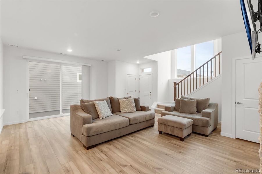 Furnished interior view inside a new home in , Colorado Springs (Image 3).