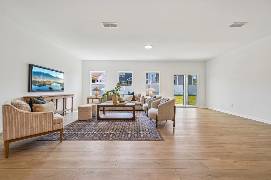 Furnished interior view inside a new home in Crescent Mills, Wilson's Mills (Image 6).