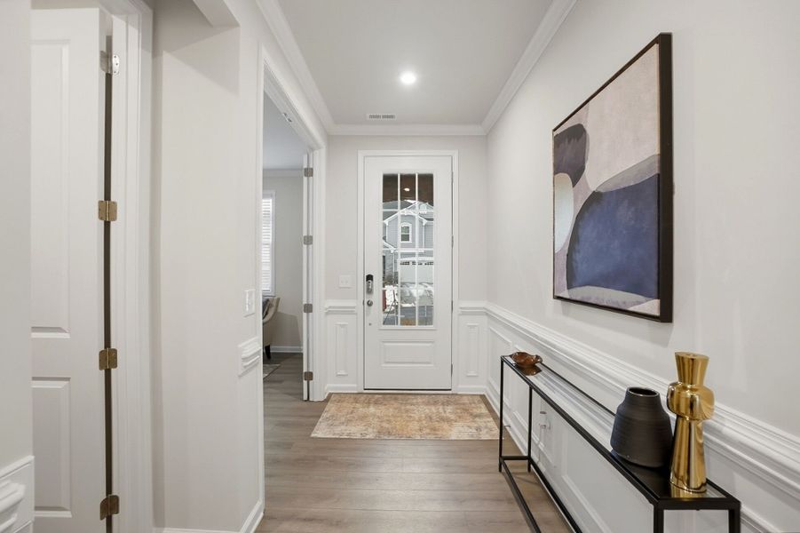 Furnished interior view inside a new home in Roseshire Chase, Huntersville (Image 6).
