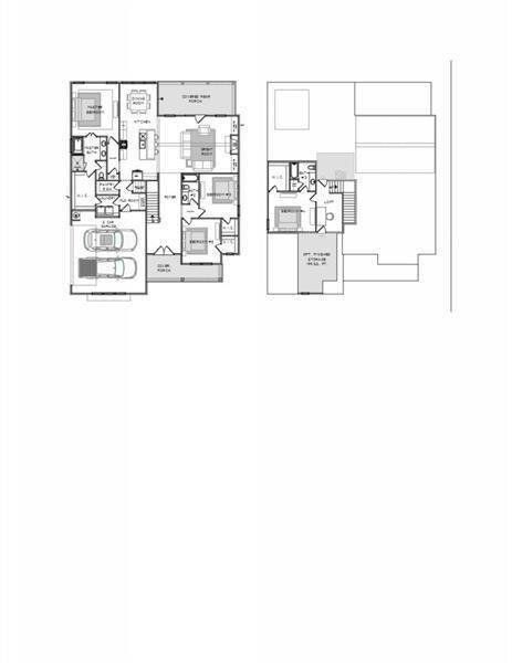 2D floor plan layout of this home in , Gainesville, GA (Image 5).